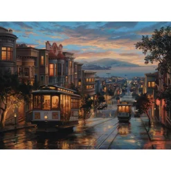 Puzzle 1500 pièces : Tramway de San Francisco - Anatolian