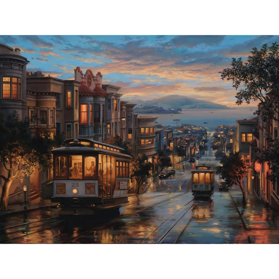 Puzzle 1500 pièces : Tramway de San Francisco - Anatolian