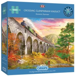Puzzle 1000 pièces : Traversée du Viaduc de Glenfinnan - Gibsons