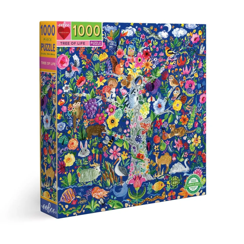 Puzzle 1000 pièces : Tree of life - Eeboo
