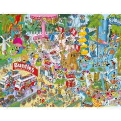 Puzzle 1000 pièces : Troubles au Paradis - Gibsons