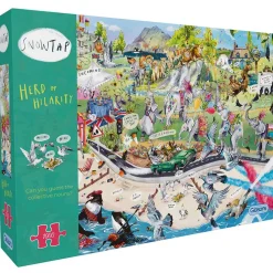 Puzzle 1000 pièces : Troupeau d'Hilarité - Gibsons