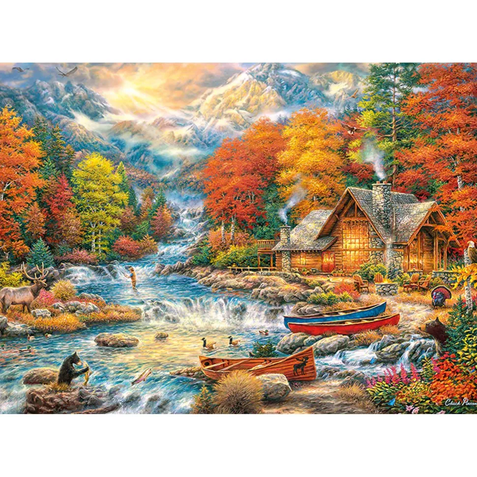 Puzzle 2000 pièces : Trésors des grands espaces - CherryPazzi