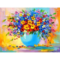 Puzzle 1000 Pièces : Un bouquet de fleurs - EnjoyPuzzle