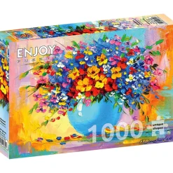 Puzzle 1000 Pièces : Un bouquet de fleurs - EnjoyPuzzle