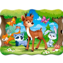 Puzzle 30 pièces : Un cerf et ses amis - Castorland