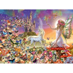 Puzzle 1500 pièces : Un monde féerique - Schmidt