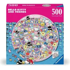 Puzzle 500 pièces : Un tourbillon de douceur, Hello Kitty - Ravensburger