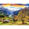 Puzzle 1000 pièces : Un village alpin pittoresque - Trefl