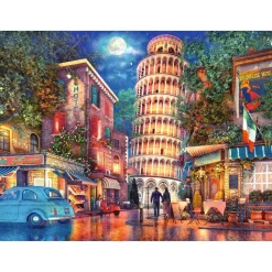 Puzzle 500 pièces - Une nuit à Pise - Ravensburger