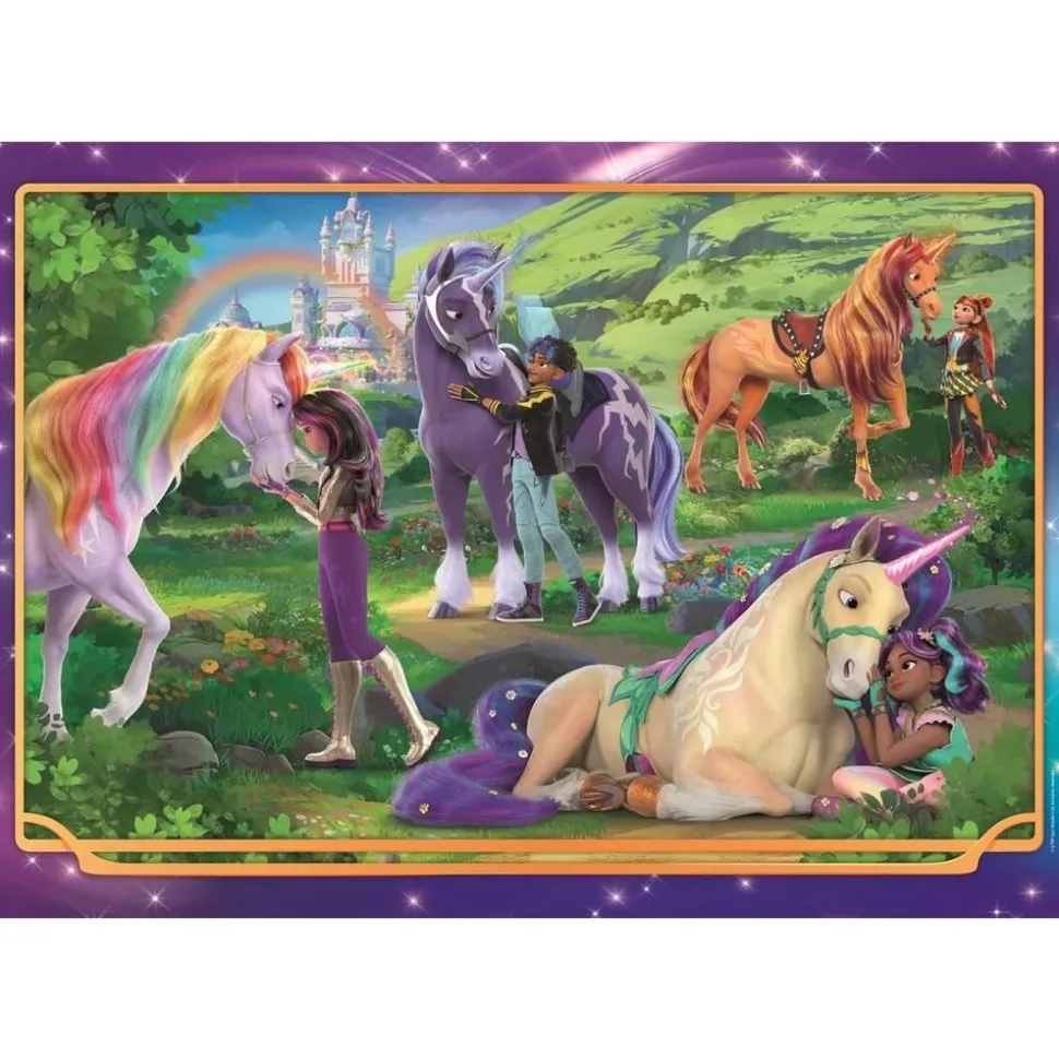 Puzzle 104 pièces : Unicorn Academy - Clementoni