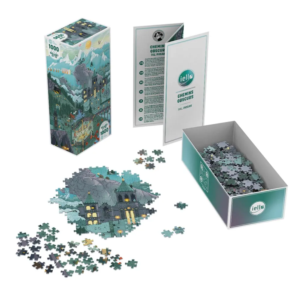 Puzzle 1000 pièces : Universe : Chemins Obscurs - Iello