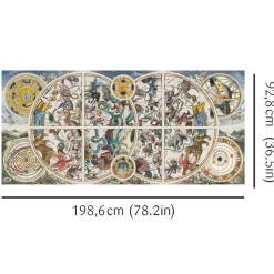 Puzzle 9000 pièces : Unlimited Fit Technology - Cartes Célestes Anciennes - Trefl