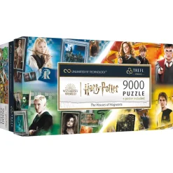 Puzzle 9000 pièces : Unlimited Fit Technology - Harry Potter : Les Maisons de Poudlard - Trefl
