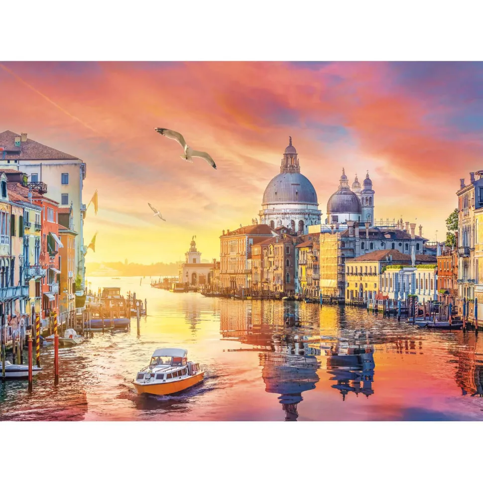 Puzzle 500 pièces : Unlimited Fit Technology : Venise, Italie - Trefl Prime