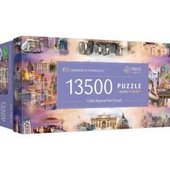Puzzle 13500 pièces : Unlimited Fit Technology - Villes au-delà des nuages - Trefl