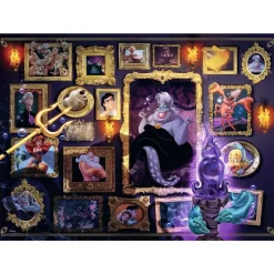 Puzzle 1000 pièces : Ursula (Collection Disney Villainous) - Ravensburger
