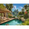 Puzzle 2000 pièces : Vacances tropicales - CherryPazzi