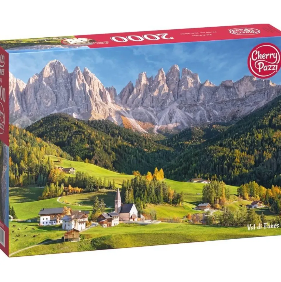 Puzzle 2000 pièces : Val di Funes - CherryPazzi