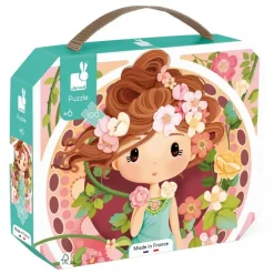 Puzzle 100 pièces : Valisette : Inspiré de Mucha - Janod