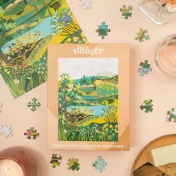Puzzle 500 pièces : Vallée de l'Okanagan par Anja Jane - Villager Puzzles