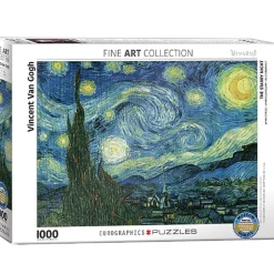 Puzzle 1000 pièces : Van Gogh : La nuit étoilée - Eurographics