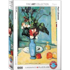 Puzzle 1000 pièces : Vase bleu, Paul Cézanne - Eurographics