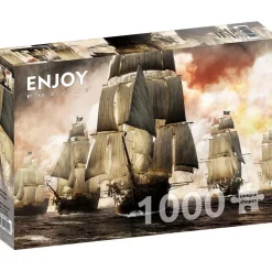 Puzzle 1000 Pièces : Victoire des Pirates - EnjoyPuzzle