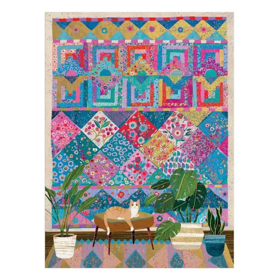 Puzzle 1000 pièces : Victoria Ball - Quilter Corner - Galison