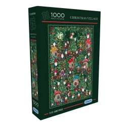 Puzzle 1000 pièces : VILLAGE DE NOËL - Gibsons