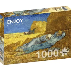 Puzzle 1000 pièces : Vincent Van Gogh : La Sieste - EnjoyPuzzle