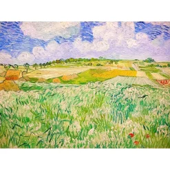 Puzzle 1000 Pièces : Vincent Van Gogh -PlainePrès d'Auvers - EnjoyPuzzle