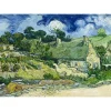 Puzzle 1000 pièces : Vincent Van Gogh : Chaumières à Cordeville - EnjoyPuzzle