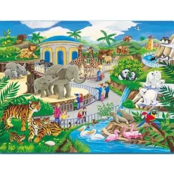 Puzzle 45 pièces - Visite du zoo - Ravensburger