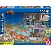 Puzzle 100 pièces : Visite nocturne des animaux - Schmidt