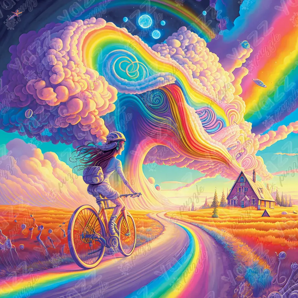 Puzzle 1023 pièces : Vélo - Yazz puzzle