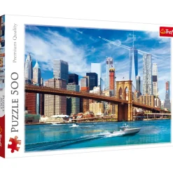 Puzzle 500 pièces : Vue de New York - Trefl