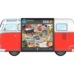 Puzzle 550 pièces : VW - Road Trips (boîte en étain) - Eurographics