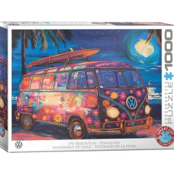 Puzzle 1000 pièces : VW Beach Fun - Eurographics