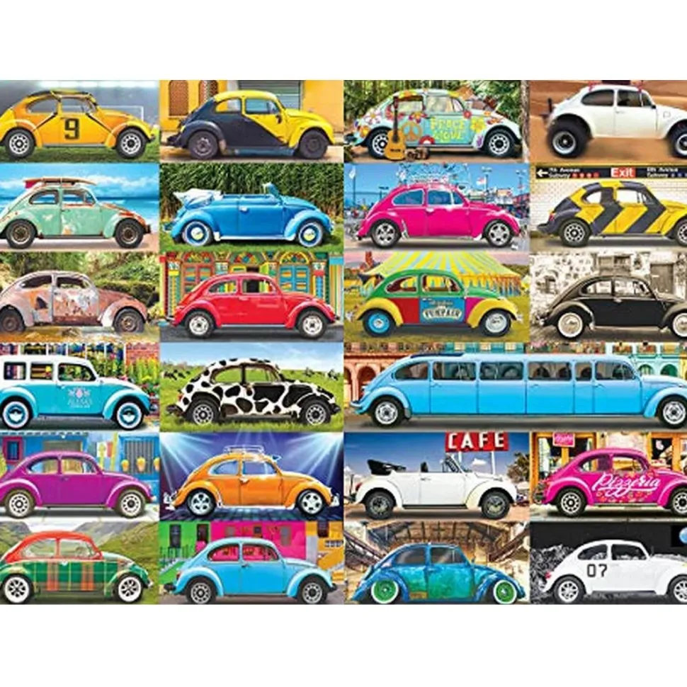 Puzzle 1000 pièces : VW Gone Places : Passer pas là - Eurographics