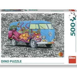 Puzzle 500 pièces : VW Hippies - Dino