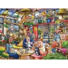 Puzzle 1000 pièces : Wasgij Mystery 28 - Folie féline ! - Jumbo