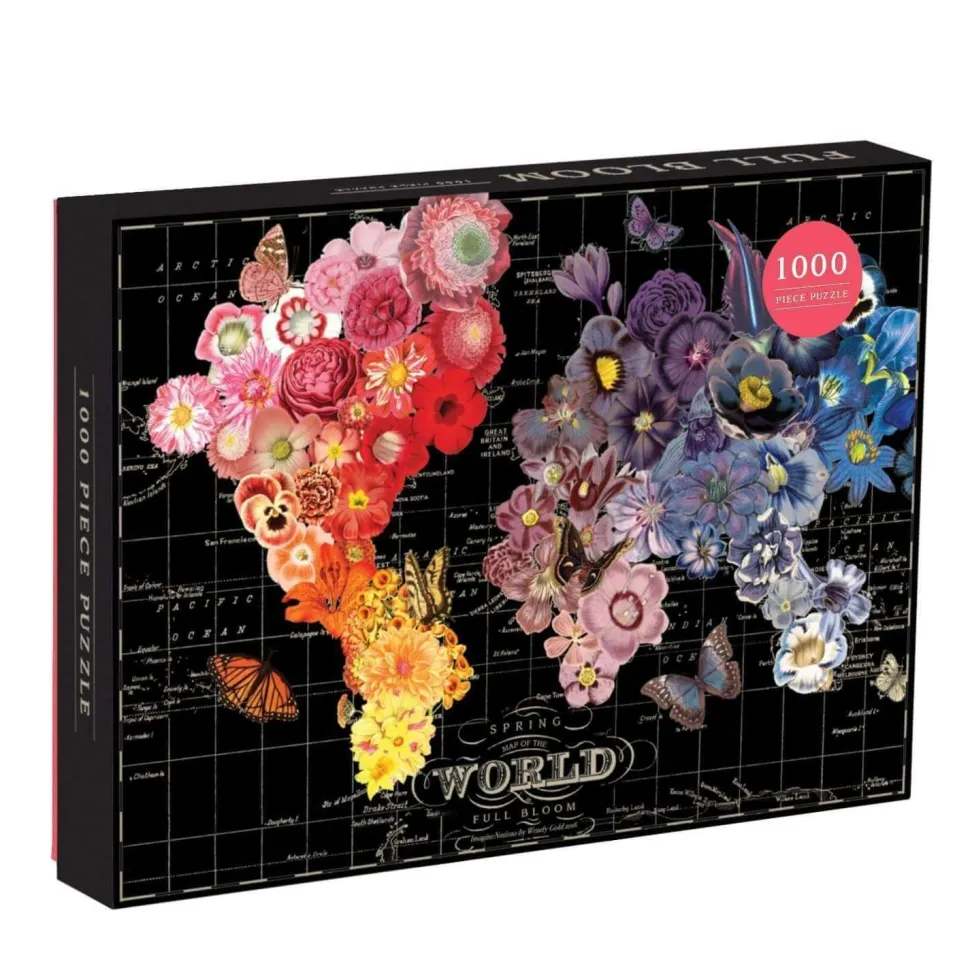 Puzzle 1000 pièces : Wendy Gold Full Bloom - Galison