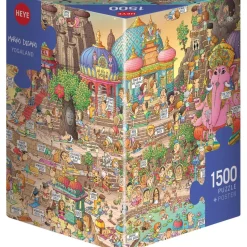 Puzzle 1500 pièces : Yogaland, Degano - Heye