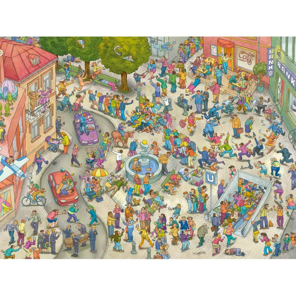 Puzzle 1000 pièces : Zombies - Heye