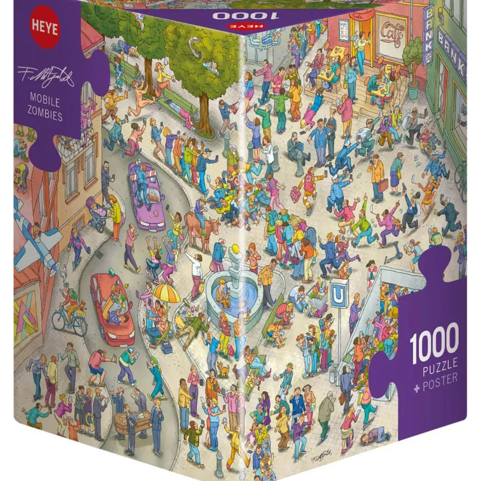 Puzzle 1000 pièces : Zombies - Heye