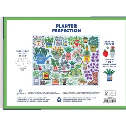 Puzzle 1000 pièces avec pieces forme : Planter Perfection - Galison