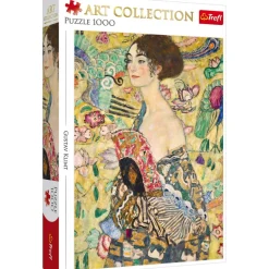 Puzzle 1000 pièces Collection Art : Dame à l'éventail - Trefl