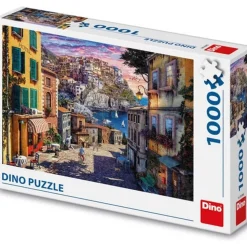 Puzzle 1000 pièces: Côte Italienne - Dino