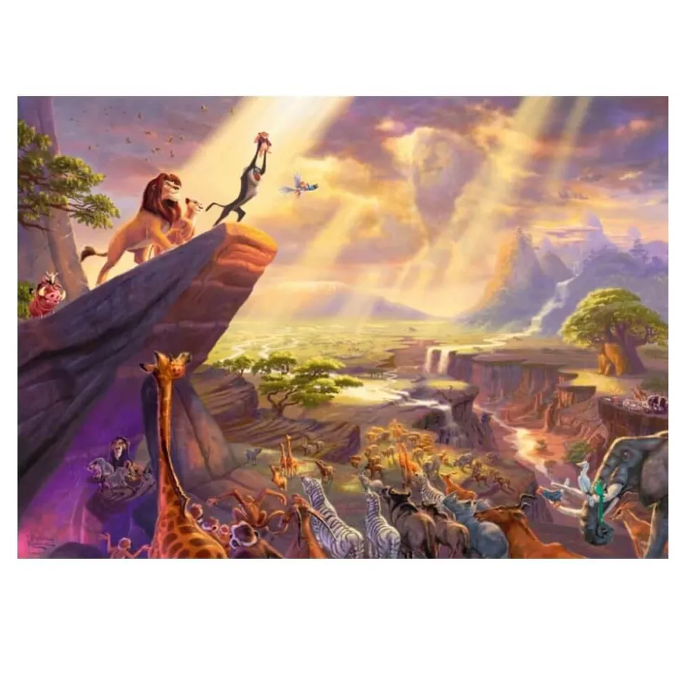 Puzzle 1000 pièces Disney : Roi Lion - Schmidt